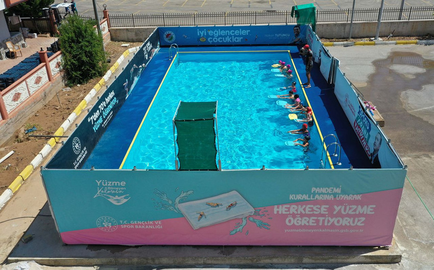 Antalya'nın deniz göremeyen çocuklarını taşıma havuzla suyla buluşturdular - Resim: 2
