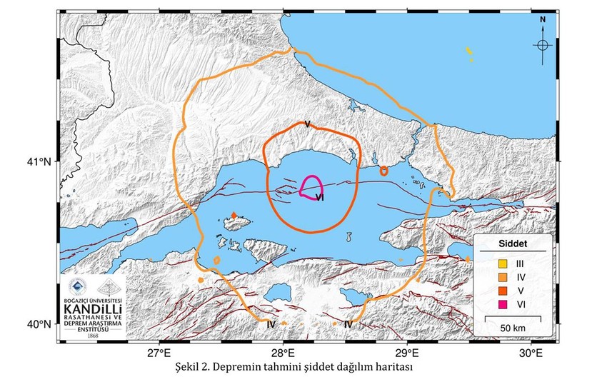 Kandilli Rasathanesi, depremin ön değerlendirme raporunu yayınladı - Resim: 2