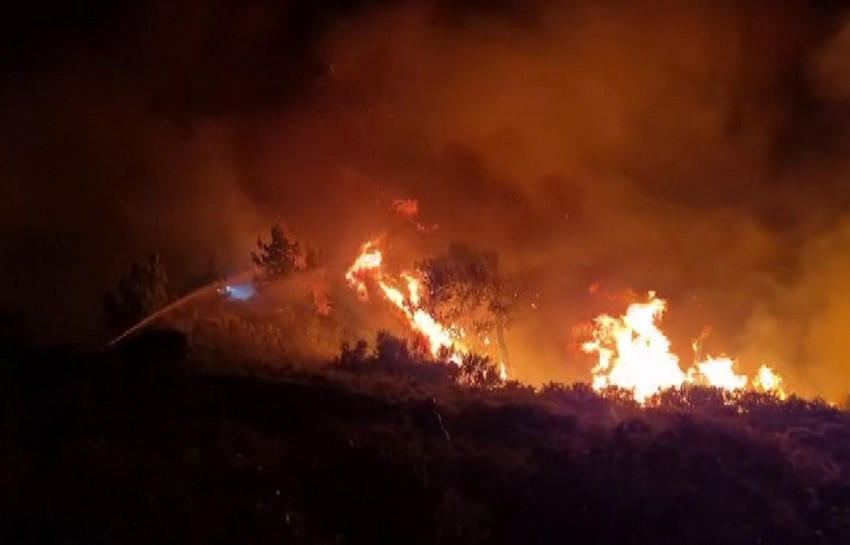 Muğla'da büyük orman yangını: Bin 120 kişi tahliye edildi - Resim: 2