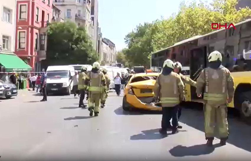 İstanbul'un kalbinde korkunç kaza! Çok sayıda yaralı var! - Resim: 2