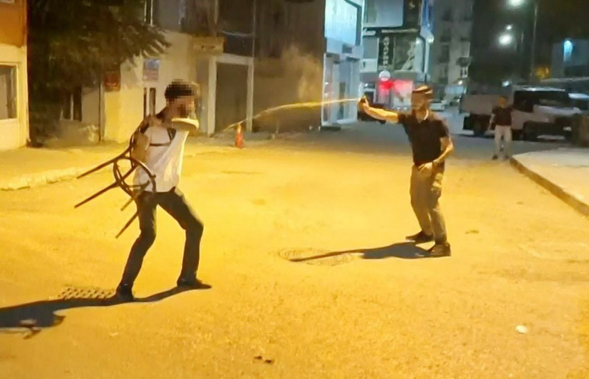 Şehir eşkıyaları ortalığı karıştırdı; 2'si polis 4 yaralı var - Resim: 4