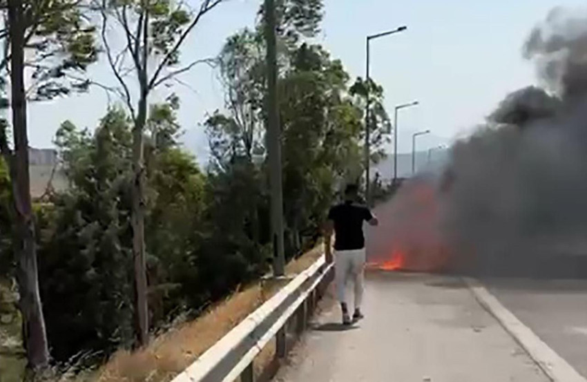 18 milyon TL'lik elektrikli araç seyir halinde yandı, kapılar kitli kaldı, sürücüsü ölümden döndü - Resim: 2