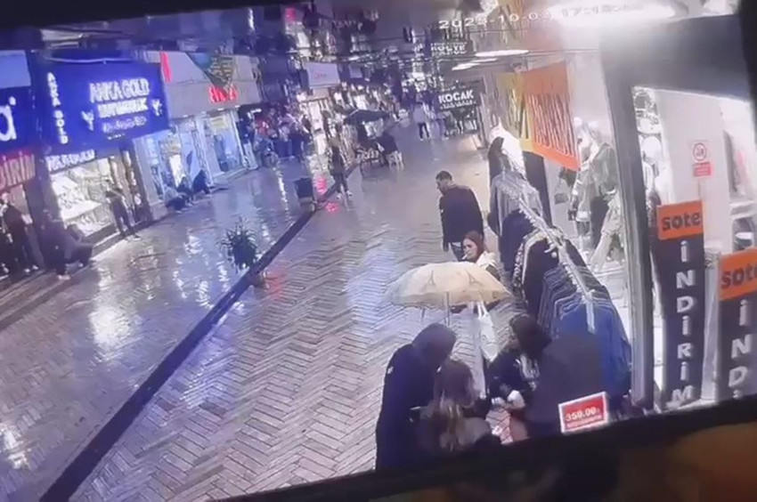 Mini etekli genç kıza sokak ortasında ahlak polisi tarzı tacize gözaltı - Resim: 3