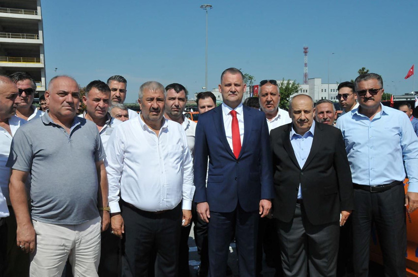 İstanbul'da taksicilerden 15 Temmuz konvoyu - Resim: 4