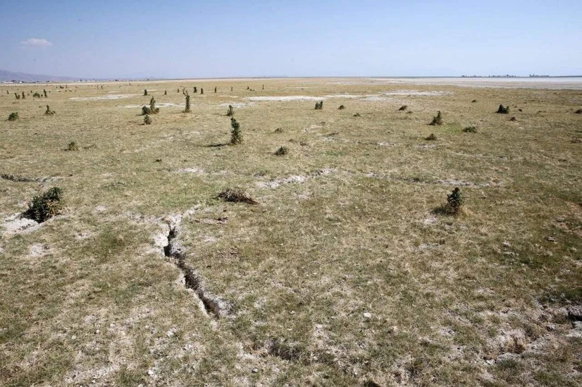 NASA görüntüledi: Türkiye'nin dev gölünün son hali şoke etti - Resim: 3