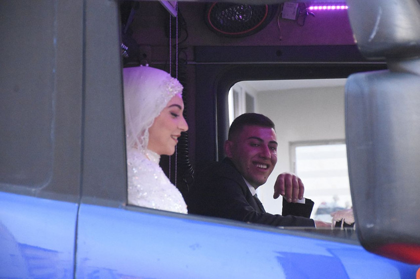 Türkiye'nin en ilginç düğün arabası herkesi şaşırttı - Resim: 4