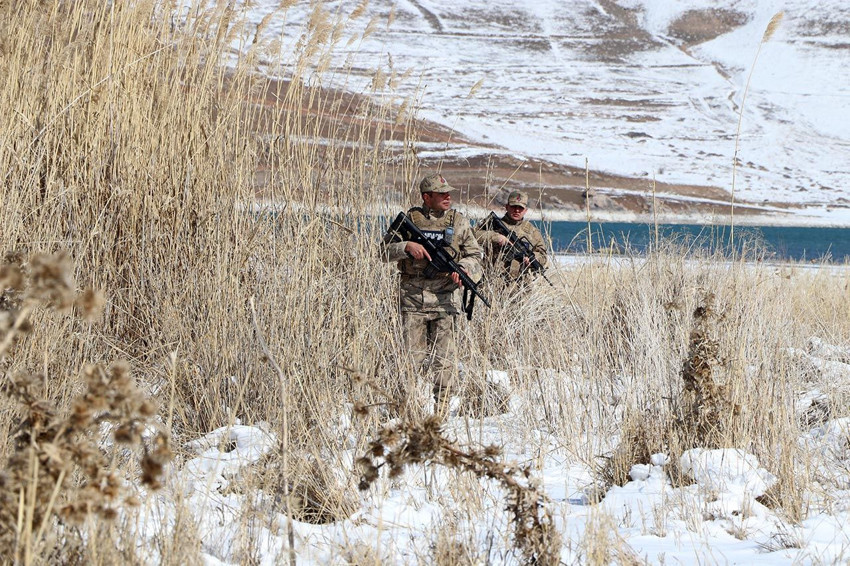 Van Gölü'nün misafirleri gitmedi, jandarma nöbete başladı - Resim: 1