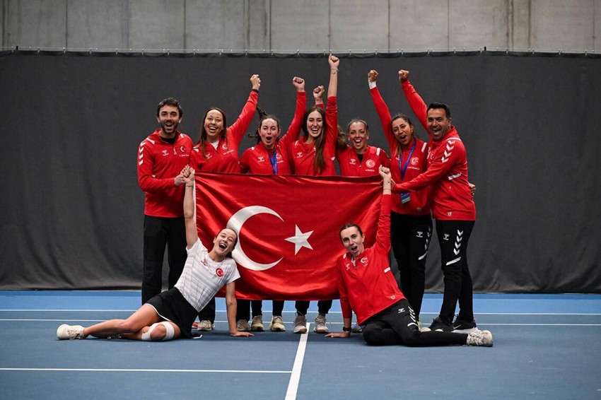 A Milli Kadın Tenis Takımı'ndan tarihi başarı - Resim: 3