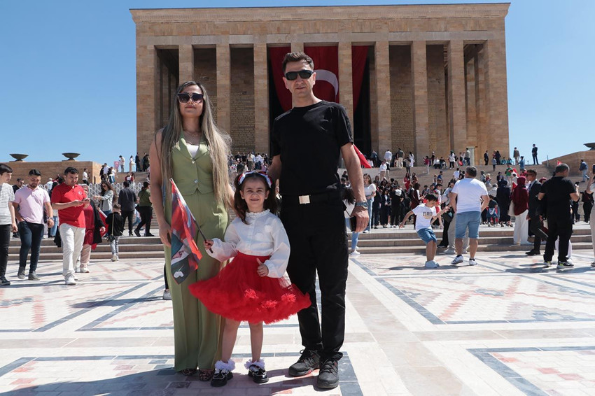 Millet Ata'sına koştu! Anıtkabir'de 19 Mayıs coşkusu - Resim: 4