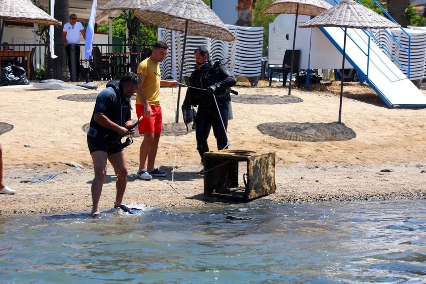Bodrum'da denizden öyle bir şey çıktı ki... Gözlerine inanamadılar - Resim: 4