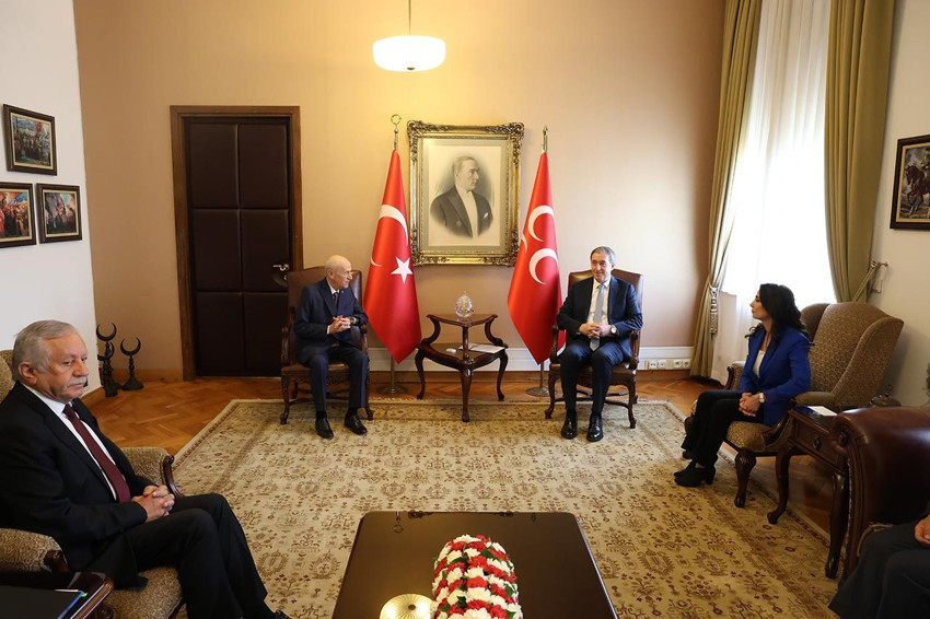 DEM Parti MHP'yi ziyaret etti; ilk açıklama DEM'den geldi.. - Resim: 4