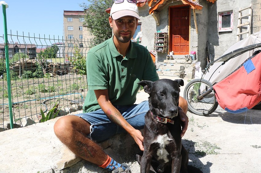 Şili'den bisiklet üstünde köpeğiyle yola çıkan gezgin Türkiye'de... - Resim: 2