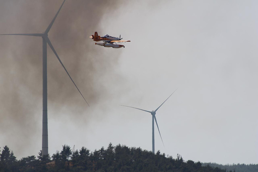 Çanakkale'de yine orman yangını - Resim: 2