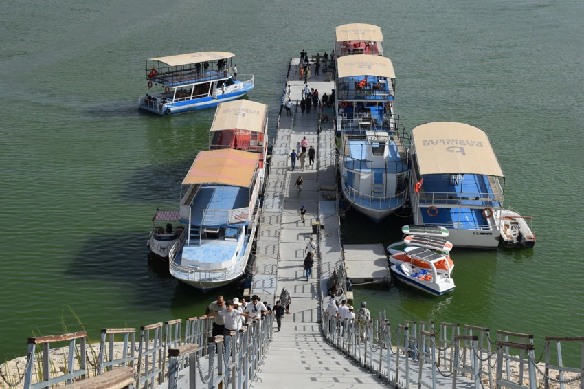 12 bin yıllık antik kent Hasankeyf'te tekne turları başladı - Resim: 2