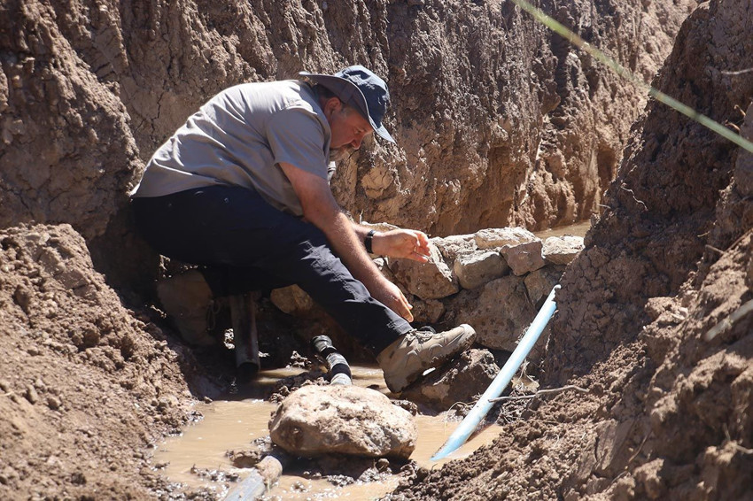 Fay hattı inceleme kazıları sırasında sürpriz keşif... - Resim: 2