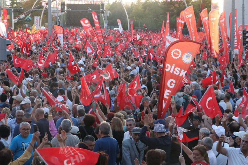 Özel CHP'nin Ankara'daki mitingine onbinlere hem söz verdi hem de meydan okudu - Resim: 2