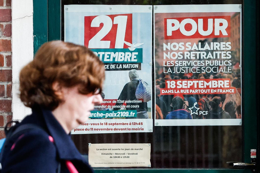 Fransa'da hayat durdu: Yüzbinlerce personel iş bıraktı - Resim: 1