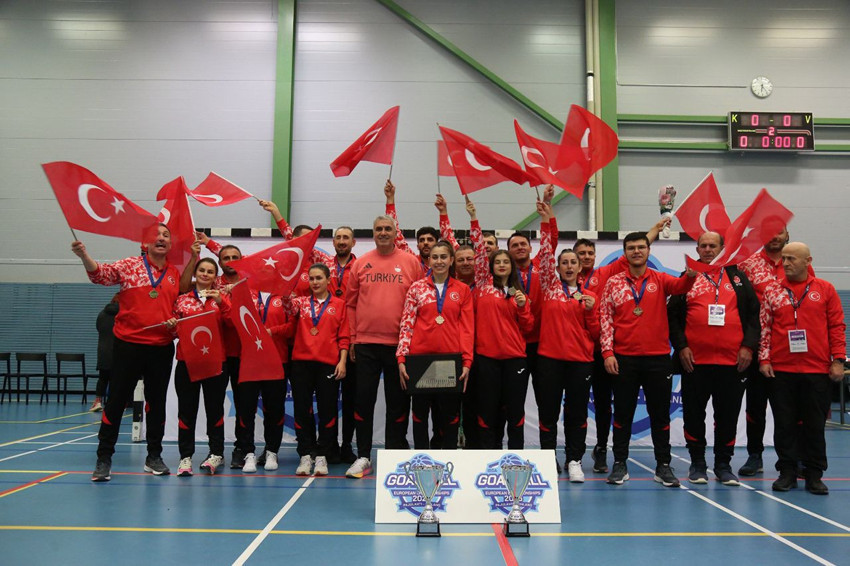 Hem kadın, hem de erkek Goalball Milli Takımlarımız Avrupa Şampiyonu oldu - Resim: 3