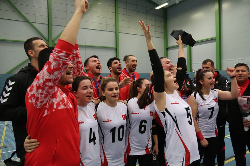 Hem kadın, hem de erkek Goalball Milli Takımlarımız Avrupa Şampiyonu oldu - Resim: 2