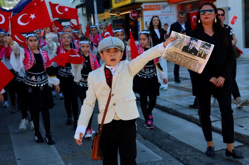 Cumhuriyetin 102. Yılı Bodrum'da Coşkuyla Kutlandı - Resim: 4