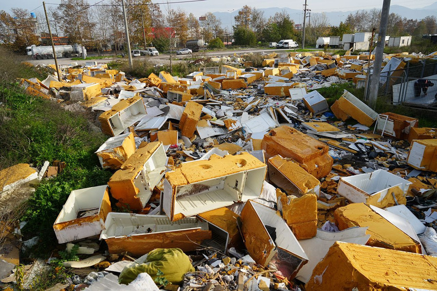 Bir şehrimiz çöp dağlarının içinde yok oldu: Sanki bir açık hava çöplüğü - Resim: 3