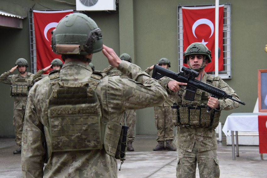 Hudut Kartalları bayrama Türkiye'nin sıfır noktasında vatan nöbetinde girdi - Resim: 3