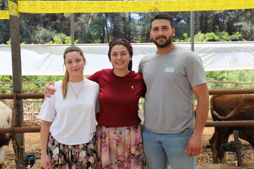 İzmir'de ilham veren vefa: Eşinin emaneti çiftliği çocuklarıyla birlikte yaşatıyor - Resim: 2