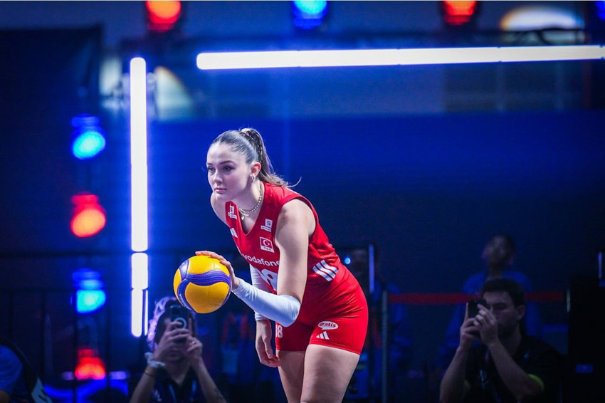 Filenin Sultanları ev sahibi Çin'i 3-0 yenip VNL finaline yükseldi! Şimdiki rakip Brezilya! - Resim: 4