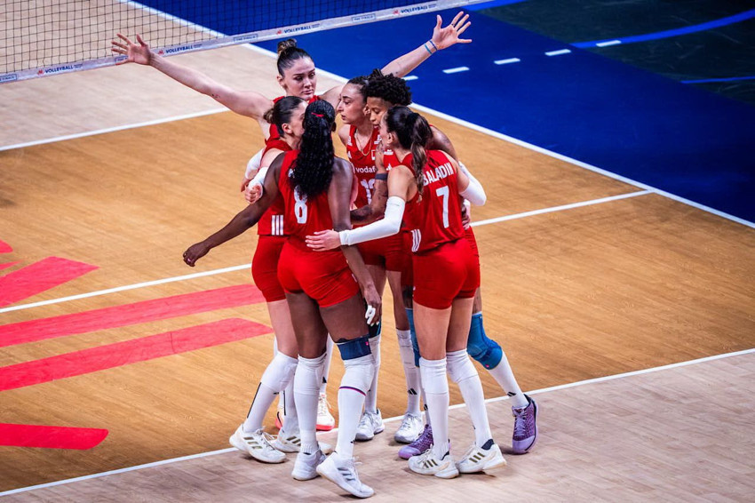 Filenin Sultanları ev sahibi Çin'i 3-0 yenip VNL finaline yükseldi! Şimdiki rakip Brezilya! - Resim: 2
