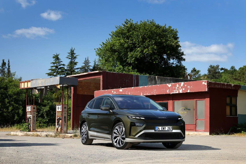 Skoda'nın merakla beklenen 2 elektrikli SUV'u Türkiye yollarına çıktı - Resim: 3