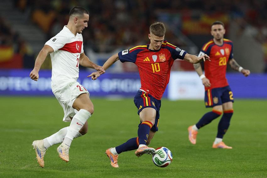 Dünya Kupası yolunda İspanya'ya berabere kaldık; Play-Off'lara gidiyoruz - Resim: 2