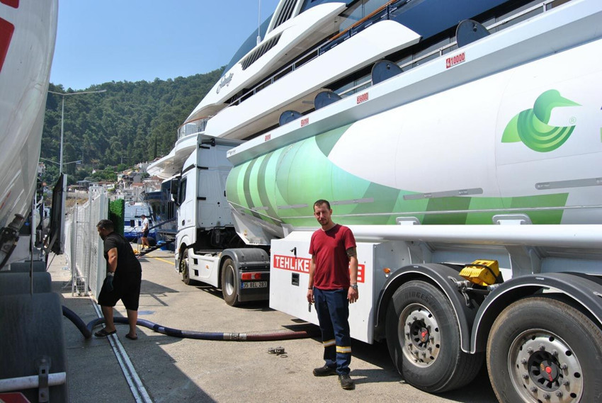 Suudi Arabistan Prensi'nin ultra lüks yatı Fethiye'de demir attı - Resim: 4