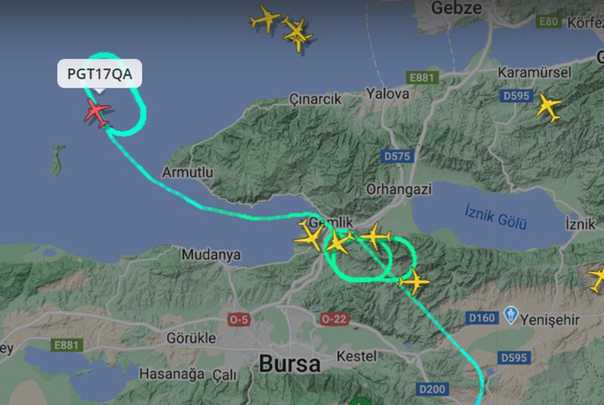 İstanbul'da hava trafiği altüst oldu: Uçaklar havada tur attı - Resim: 4
