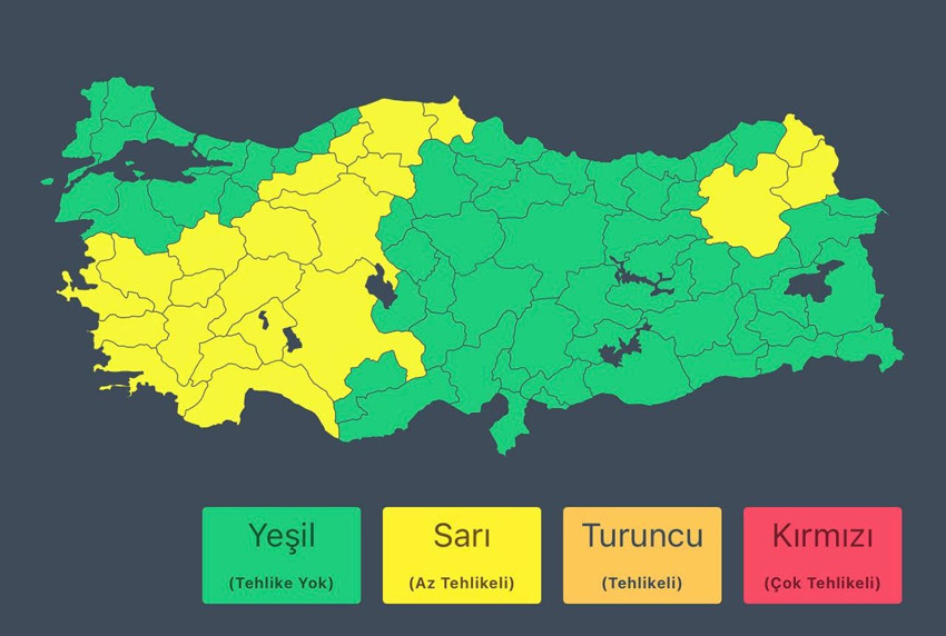 İçişleri Bakanlığı'ndan sel alarmı: Çok sayıda ilimizi sağanak vuracak! - Resim: 2