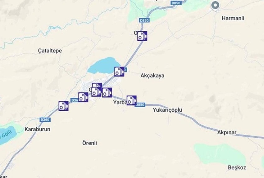 Sürücüler dikkat! İl il sabit radar noktaları belli oldu - Resim: 5