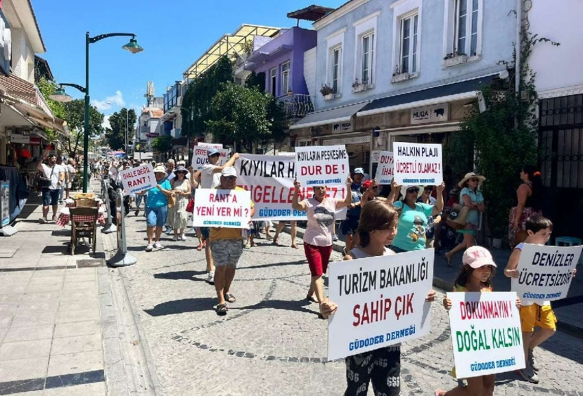 Turizm cennetinde ''beach işgali'' için binlerce kişi sokağa döküldü - Resim: 2