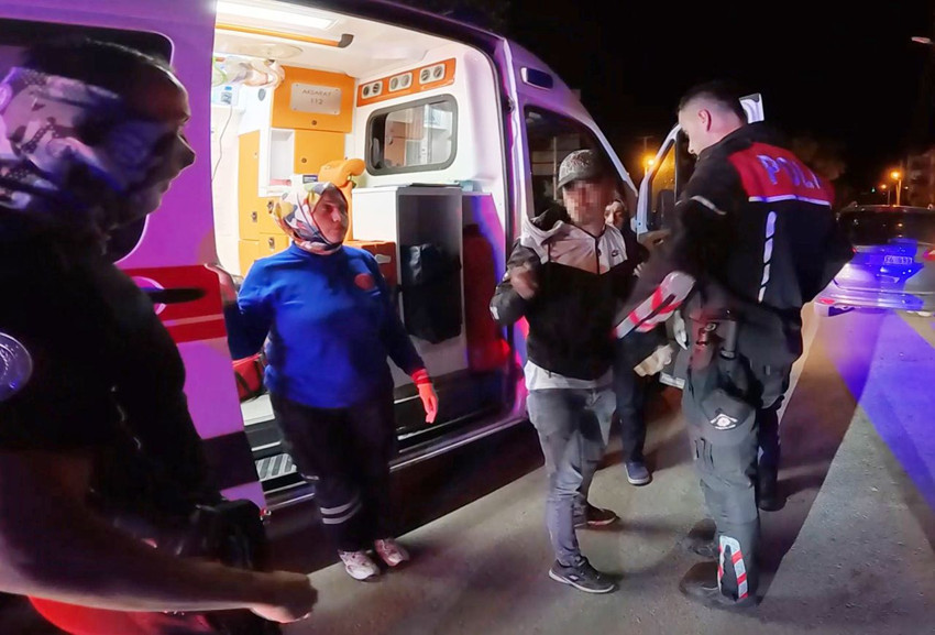 Virajı alamayıp düşen motosiklet sürücü yasal sınırın tam 16 katı alkollü çıktı - Resim: 1