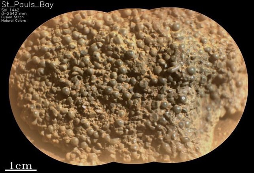 Mars'ta yeni bir kaya keşfedildi - Resim: 1