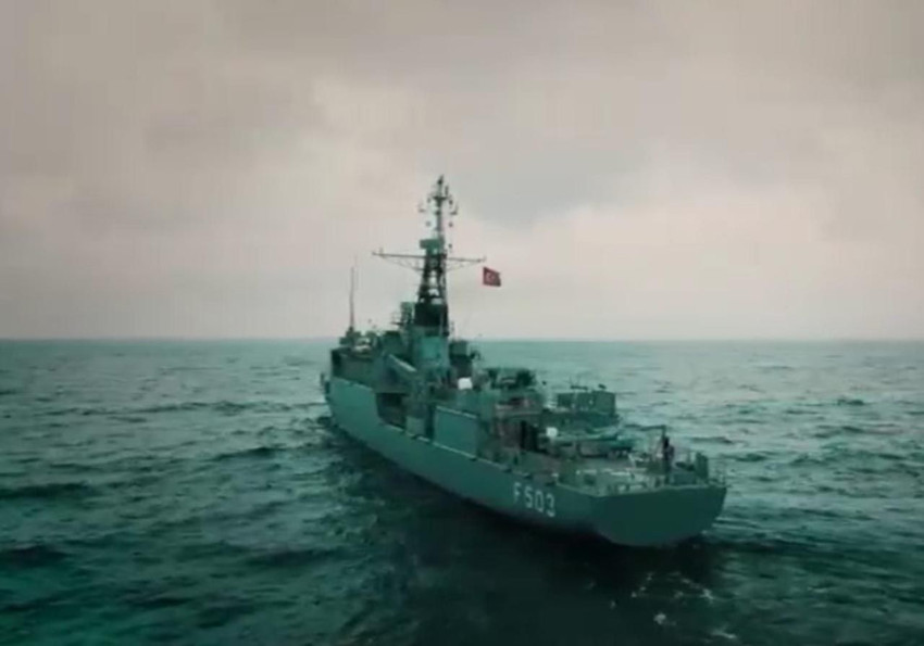 Türkiye'nin Mavi Vatan'daki yeni gücü GÖKSUR'dan tam isabet! - Resim: 1