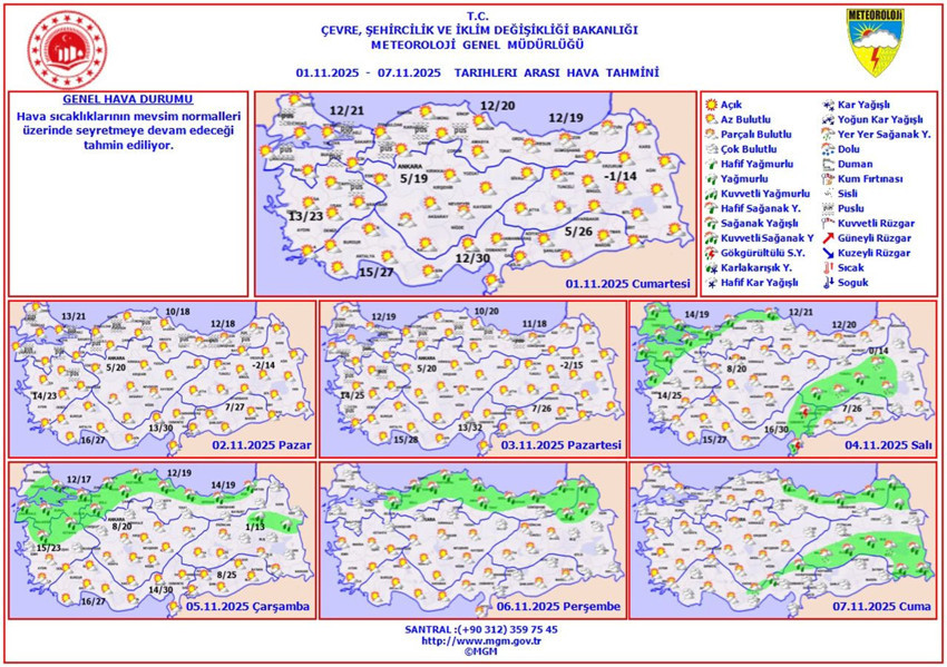 Yağmurlara, soğuğa veda edin: Termometreler 30 dereceyi gösterecek - Resim: 4