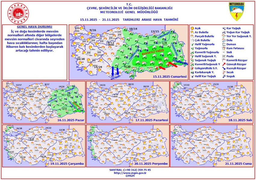 Hava durumu yine şaşırtacak: Önce kar yağışı sonra pastırma sıcakları geliyor - Resim: 4