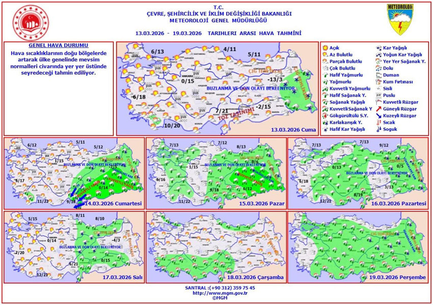Bahar havasına mola! Soğuk ve kar yağışı geri dönüyor - Resim: 4