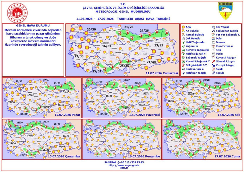 Sağanak yurdu terk etmiyor: Meteoroloji'den kuvvetli yağış uyarısı! - Resim: 4
