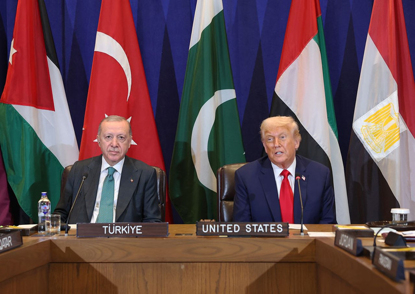 BM'de Gazze zirvesi: Erdoğan ile Trump bir araya geldi - Resim: 3