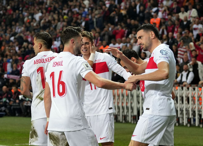 A Milliler, Gürcistan'a gol olup yağdı; Türkiye: 4 - Gürcistan: 1 - Resim: 2