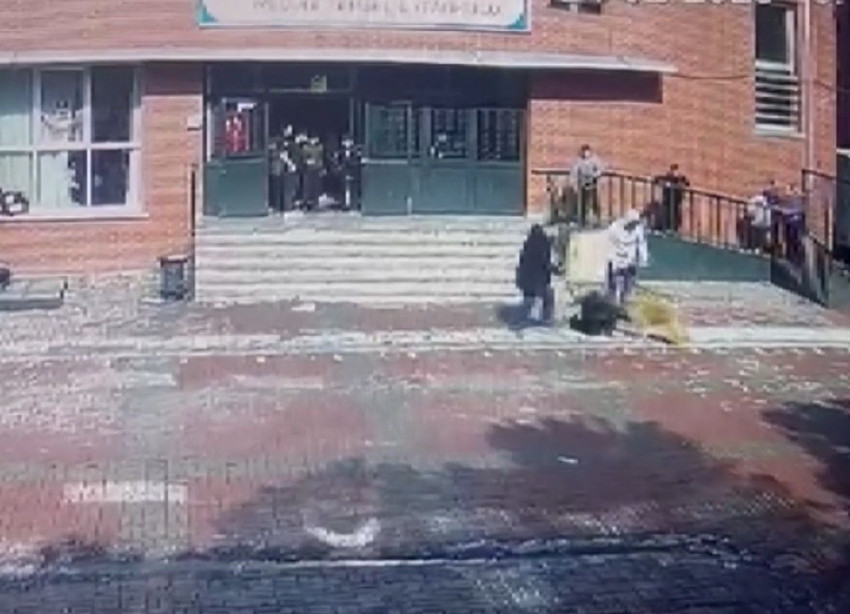 İstanbul'da tasmasından kurtulan köpek okul bahçesinde dehşet saçtı - Resim: 2