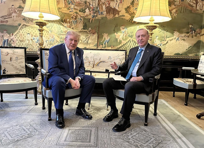Erdoğan ile Trump 6 yıl sonra yan yana geldi - Resim: 3