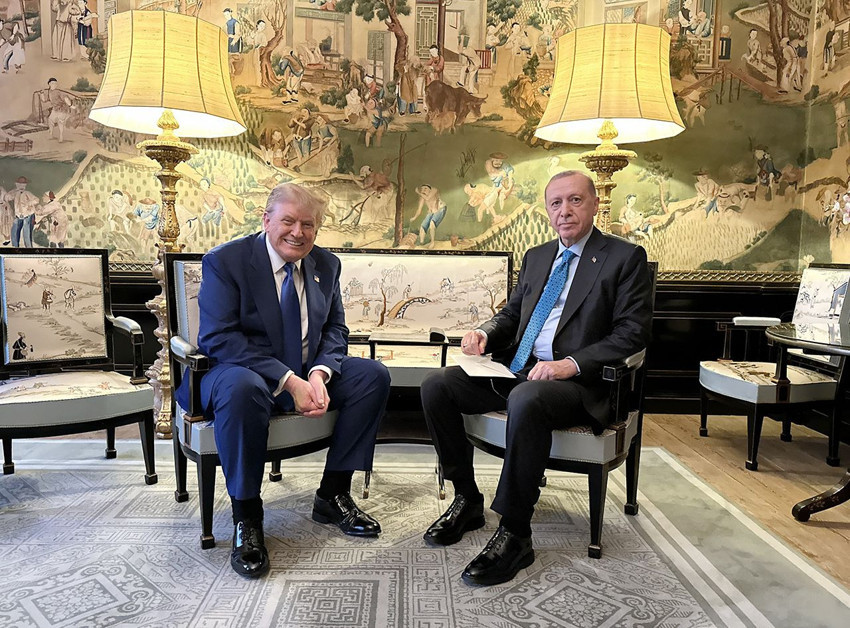 Erdoğan - Trump görüşmesinde dikkat çeken ayrıntı - Resim: 1