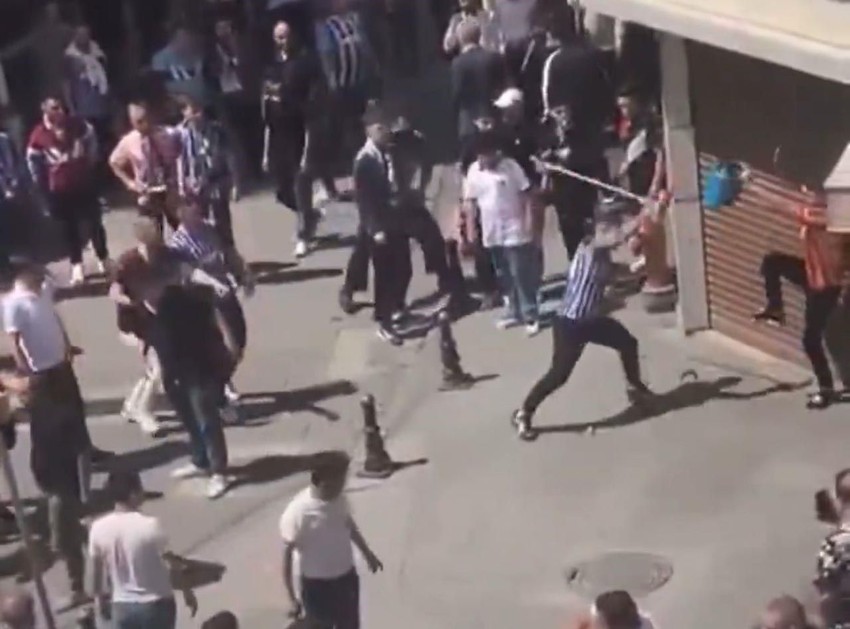Türkiye Kupası finali öncesi yumruklar konuştu - Resim: 2
