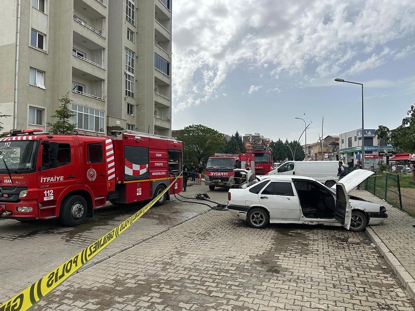 Eşiyle kavga eden koca mahalleyi ateşe verdi - Resim: 1
